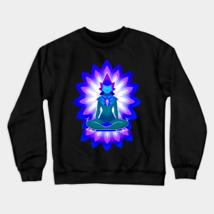 Aura Blue Meditation 02 Crewneck Sweatshirt